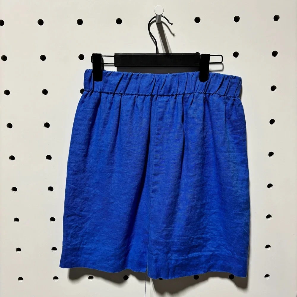 Court & Rowe Linen Blend Elastic Waist Size S